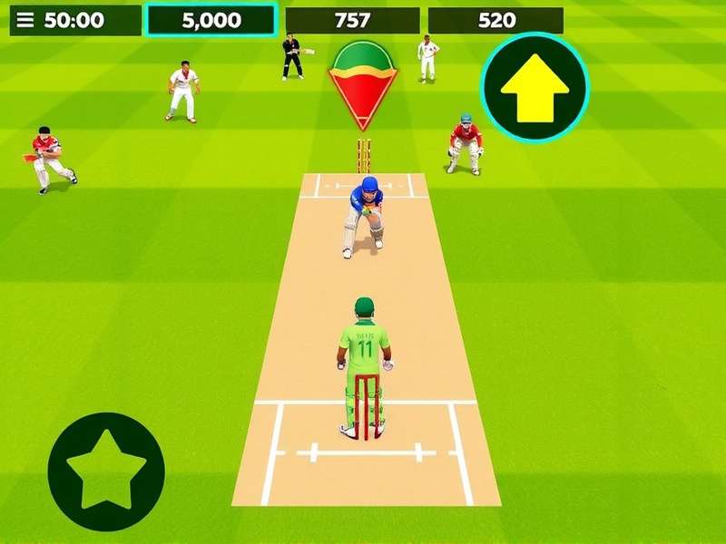 Super Cricket Virtuoso Gameplay Screenshot
